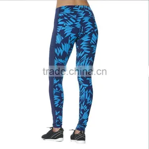 Hot Sale Womens Fitness Capris Colored Tights Custom Print Yoga Pants thumbnail-2