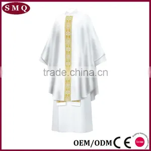 2017 Factory Supply Jacquard Wholesale Customize Green Chasuble thumbnail-5