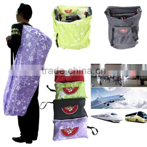 New Arrival Portable Baby Stroller Travel Bag Car Umbrella Stroller Pram Car Train Plane Travel Bag Baby Car Set Four Colors thumbnail-1