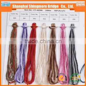 100 Acrylic Yarn From China Knitted Yarn Factory Hot Wholesale Acrylic Yarn for Knitting thumbnail-5