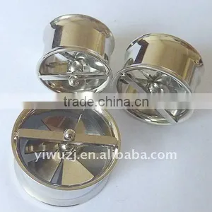 Double Flare Moveable Fan Flesh Tunnel ,ear Plug ,body Jewelry thumbnail-1