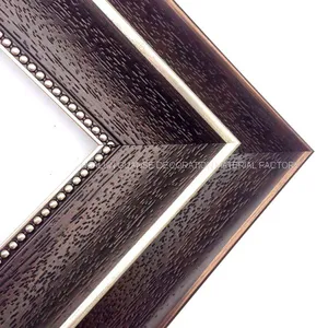 J06040 Series Antique Plastic Painting Mirror Picture Frame Moulding Manufacturers 30 Years Manufacturer | OEM ODM | Factory Direct Welcome thumbnail-2