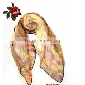 POLYESTER PRINTED SCARF thumbnail-2