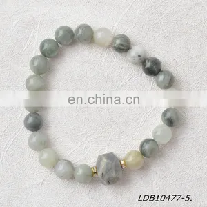 Pink Quartz Natural Stone Bracelet Natural Stone Jewelry Crystal Jewelry Birth Stone Gems thumbnail-5