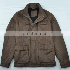 2017 Hot Sale Fashion Men Cotton Wash Jacket thumbnail-1