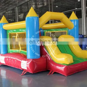 Classic Funny Jumping Castle With Slide Inflatable Bouncer Inflatable Bounce House for Kids thumbnail-2
