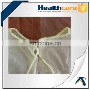Disposable PP+PE Isolation Gown thumbnail-2