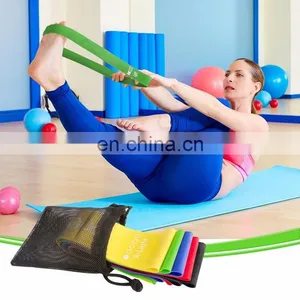Resistance Band Body Workout GYM Abdominal Exercise Fitness Yoga Equipment thumbnail-1
