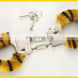 Iron Handcuffs Toy for Adult Police Game thumbnail-2