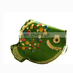 Custom Fancy Animal Fish Shaped Coin Purses Wholesale Kids Soft Leather Coin Purse MCP-0061 thumbnail-1