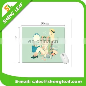 New Design Custom Printed Nature Rubber Mouse Pad thumbnail-2