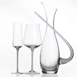Chinese Factory Reusable Custom Wholesale Transparent Crystal Red Wine Glass thumbnail-1