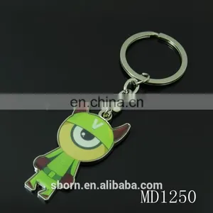 Customize Dome Epoxy Key Chain Cartoon Key Chain thumbnail-3