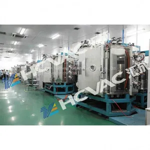 Titanium Nitride Coating Machine Nickel Chrome Plating Equipment Magnetron Plasma Sputtering Coater (HCVAC) thumbnail-5