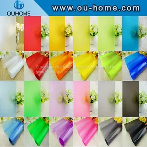 BT907 Translucent Building Decorative Colored Window Tint Glass Film thumbnail-3