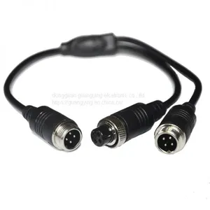 M12 Aviation Male Plug Transfer Cable thumbnail-1