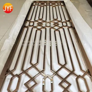 Factory Price Laser Cut Decorative Stainless Steel Metal Screens Wall Panels thumbnail-4