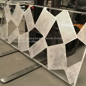Reliefs Aluminium Veneer For Reception Room / Hotel 3.0mm &3.5mm Thickness thumbnail-4