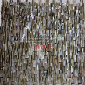 High Quality Shell Mosaic Tiles on Mesh FY-B018 thumbnail-1