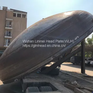 Stainless Steel Tank Dishes End Cap Hemispherical Ellipsoidal Conical Dished Head thumbnail-1