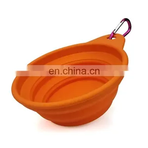 Hot Selling Factory Supply Folding Silicon Dog Bowl for Dogs Travel Convenient Bowl thumbnail-7