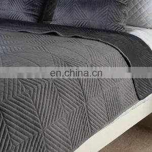Wholesale Quilt Bedding Set Microfiber or Cotton Quilt Cover thumbnail-3