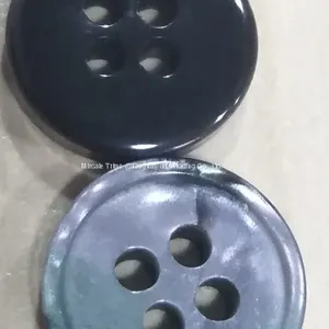Natural Shell Button With Laser Line thumbnail-5
