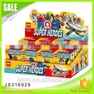 JSTOYS 8 Items Mixed Hero Building Blocks Toys Made in China thumbnail-5