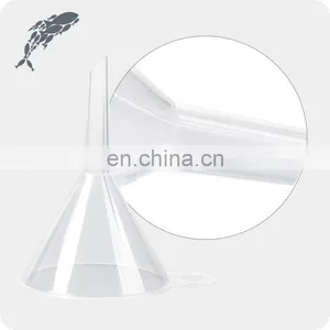 AKMLAB Laboratory Patented Food Grade Clear Plastic Funnel thumbnail-3