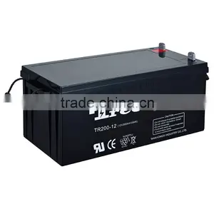 12V 200Ah Lead Acid AGM Deep Cycle Battery for Solar System and UPS thumbnail-1
