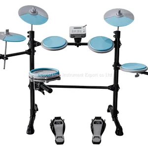 Drum Set Electronic OEM Good Quality Cheap Drum Set 5drums 3cymbals Electronic Drum Kit For Studying thumbnail-2