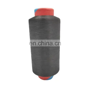 China High Quality Nylon Yarn 300d/96f Dty 300 D/96f Nim Black sd aa Grade thumbnail-1