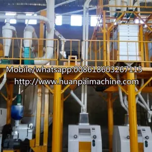 80 Ton/day Corn Grain Flour Processing Equipment Complete Corn Flour Grit Milling Machine Maize Meal Grinder thumbnail-2