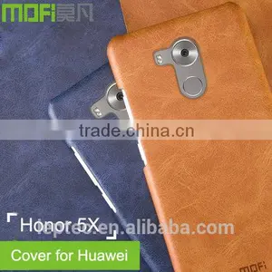 2016 MOFi Case Housing for Original Huawei Honor 5X, Custom Mobile Phone Coque PU Leather Back Cover for Honor 5X thumbnail-1