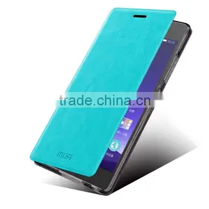 MOFi Hot Sale Customed PU Leather Flip Cell Phone Cover Case for Gionee S7, GN9006, Gionee Elife S7 thumbnail-5