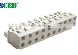 Termin Block Pitch 7.5mm 300V 15A Female Pluggable Terminal Block Connector 2P-16P thumbnail-1
