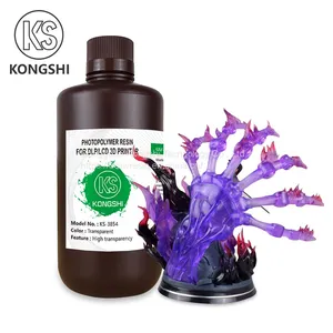 UV Resin High Transparency 3d Printer 405nm Photopolymer Resin for Photon 3d Printing Ultra Clear Materials thumbnail-1