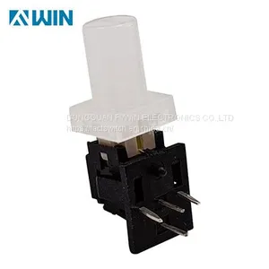 90 Degree Right Angle Illuminated Tact Switch thumbnail-1