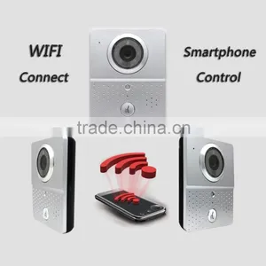 New Arrival Home Security Wireless WIFI Video Door Phone With Remote Control by App for Android & IOS Smartphone thumbnail-1