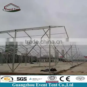 Waterproof Anti-uv Unusal Curve Tent Aluminum Warehouse Tent for Industrial thumbnail-5