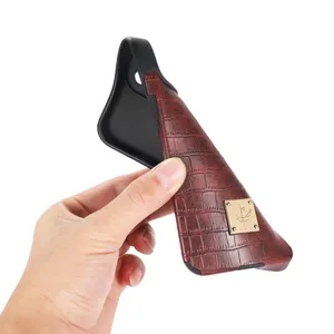 New Luxury Maple Leaf TPU Crocodile Skin Cellphone Cover Case Fall Proof Case Packaging For Iphone 7 8P Xr 11 12 13 14 Pro Max thumbnail-1