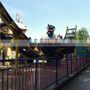 Rotating Wheel Game Flying Disk'o Ride Theme Park Crazy Amusement Outdoor Flying UFO Rides For Sale thumbnail-4