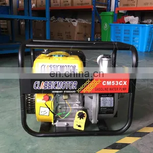 BISON China 2 Inch CE Standard Gasoline Iron Water Pump High Lifting Pump Wp20 thumbnail-2