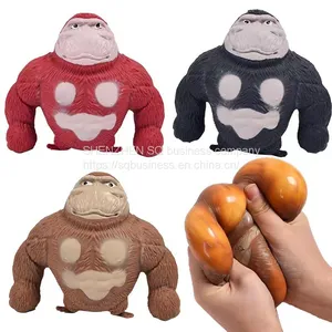 2023 New Creative Modern Novel Design Decompression Stretch Gorilla Toy Stretch Monkey Anti Stress Squeeze Fidget Toys thumbnail-4