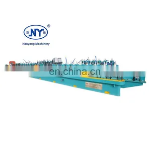 Nanyang High Speed ERW Metal Carbon Steel Pipe Round Tube Mill Machine for Construction thumbnail-1