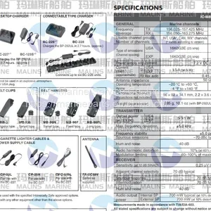 ICOM IC-M85UL IP67 MIL-STD-810G VHF thumbnail-2