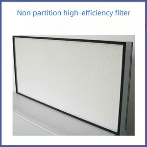 Aluminum Frame High-efficiency Filter Without Partition thumbnail-4
