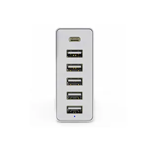 Fashionable QC2.0 USB Charger Desktop Rapid Station Charging For All Phone thumbnail-3