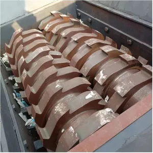Industrial High Quality Recycling Crushing Machine Waste Paper Plastic Pipe Shredding Single Shaft Shredder thumbnail-1