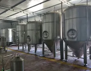 Large Scale Industrial Beer Brewing Equipment 3000l 5000l Adjustable Voltage thumbnail-1